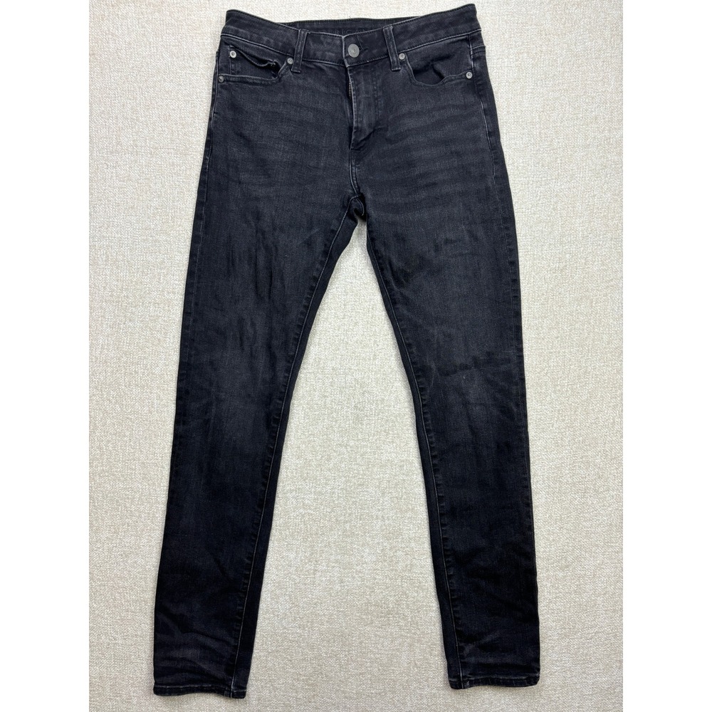 American Eagle Mens Next Level Flex Slim Jeans Black 30x34 Denim Pants